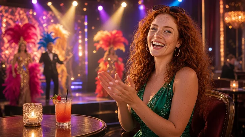 Brenda in Benidorm (cabaret).