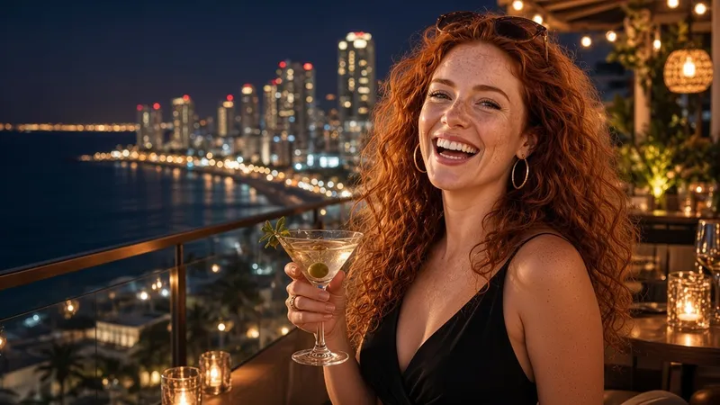 Brenda in Benidorm (rooftop cocktail bar).