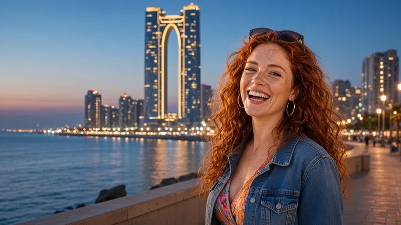 Brenda in Benidorm (intempo blue hour).