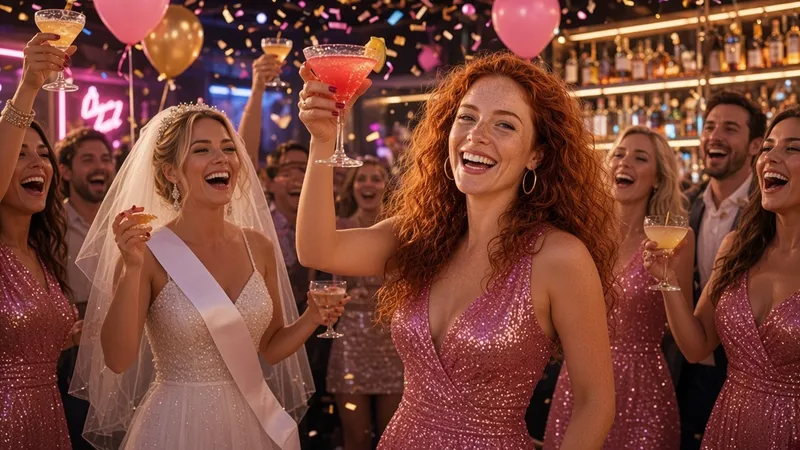 Brenda in Benidorm (hen night).