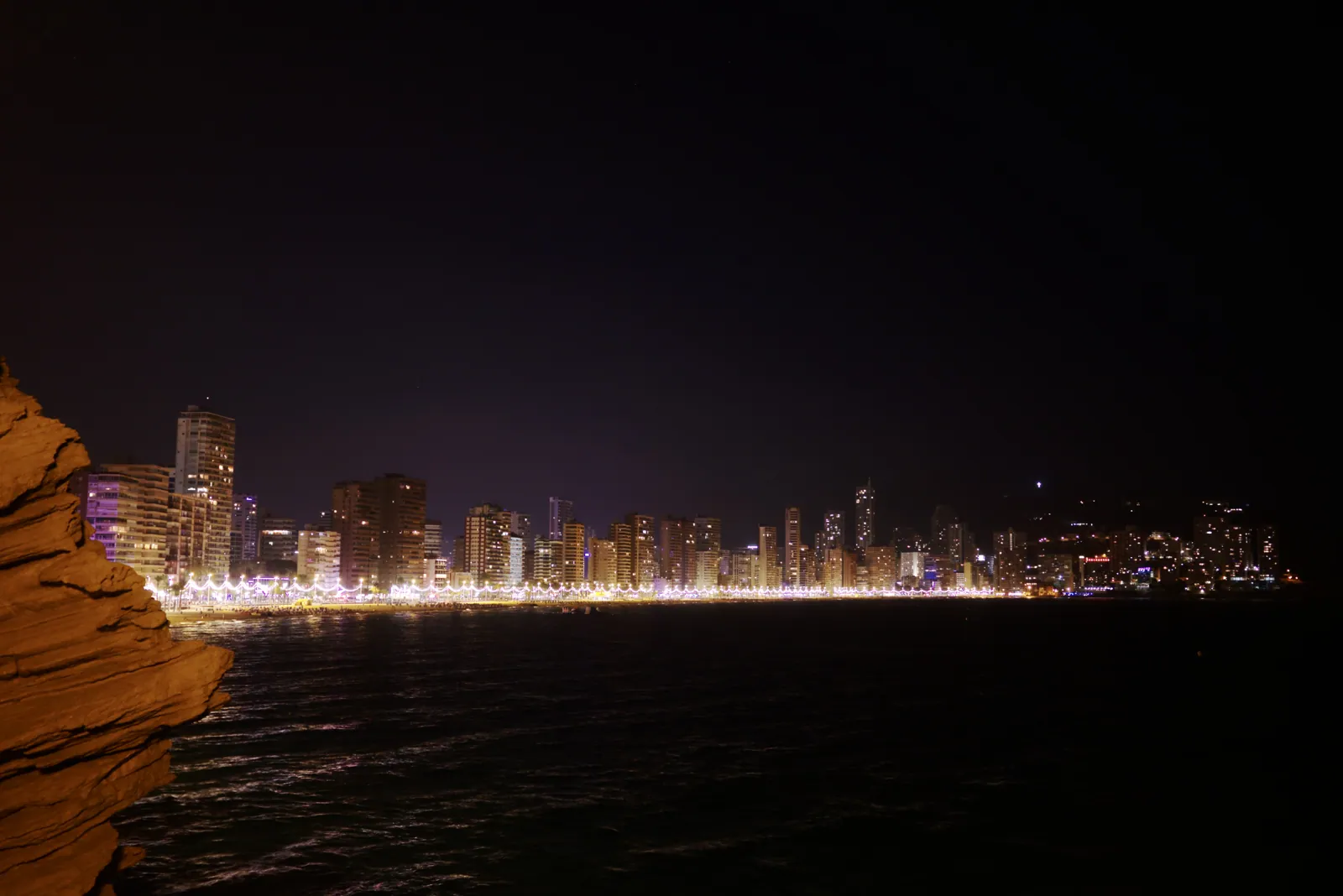 Levante at night