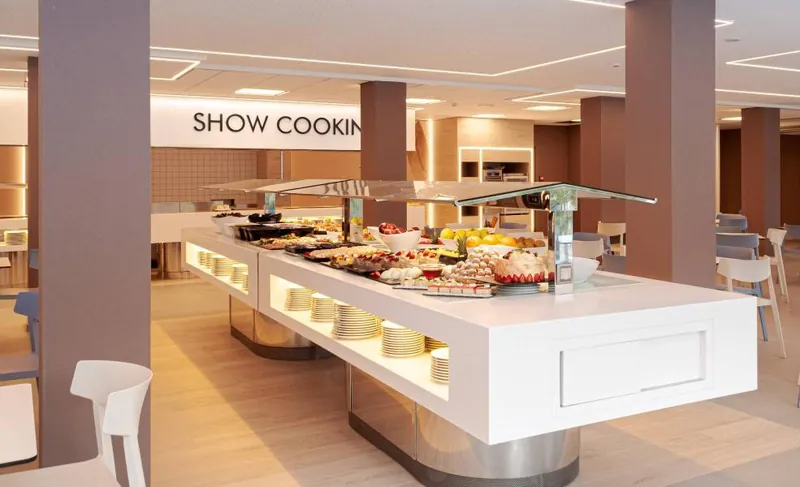 Prince Park: Buffet, Show-cooking buffet