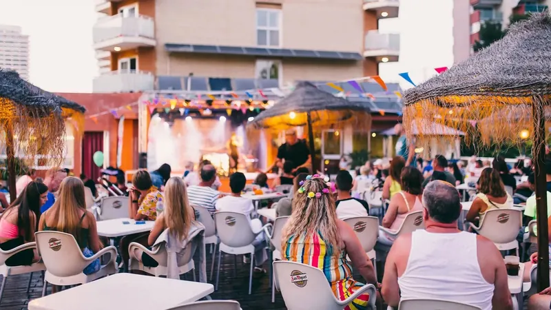 Hotel Regente: Shows, Evening show on the terrace