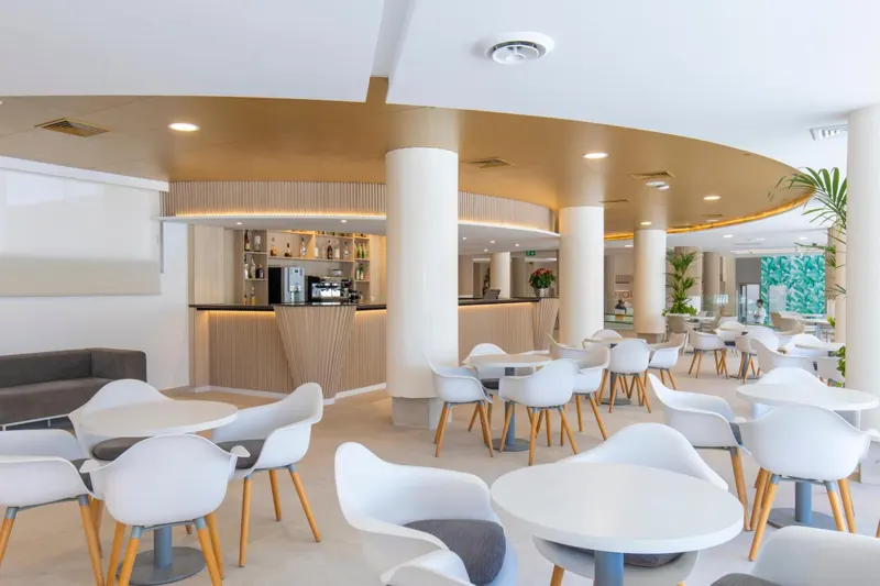 Hotel lounge bar