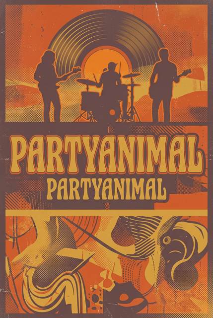 PartyAnimal poster, Morgan Tavern