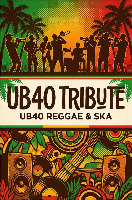 UB40 Reggae & Ska flyer