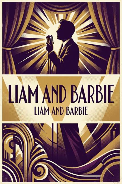 Liam and Barbie flyer