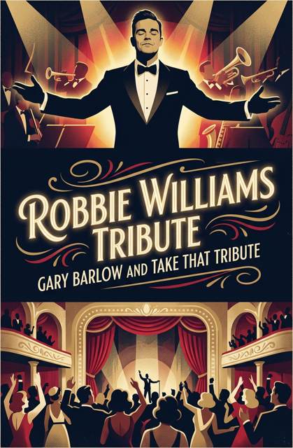 Gary Barlow and Take That Tribute flyer
