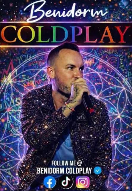 Coldplay by Ben Alexander flyer