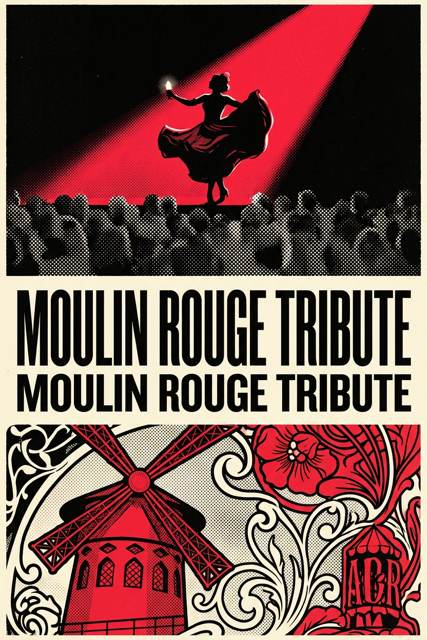 Moulin Rouge Tribute flyer