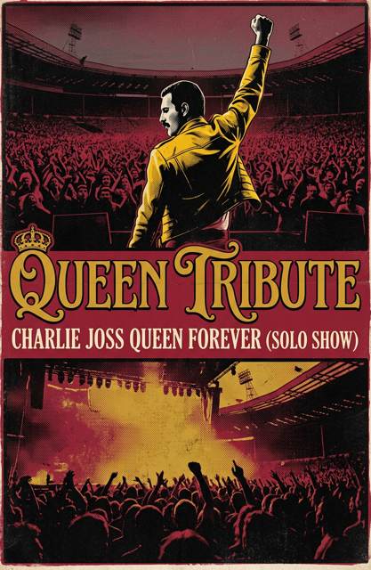 Charlie Joss Queen Forever (solo show) flyer