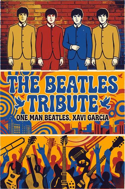 One Man Beatles, Xavi Garcia flyer