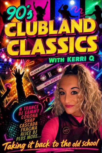 Clubland Classics: the act's own poster, Morgan Tavern