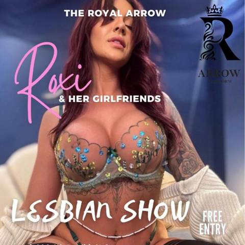 Roxy's Adult Show flyer