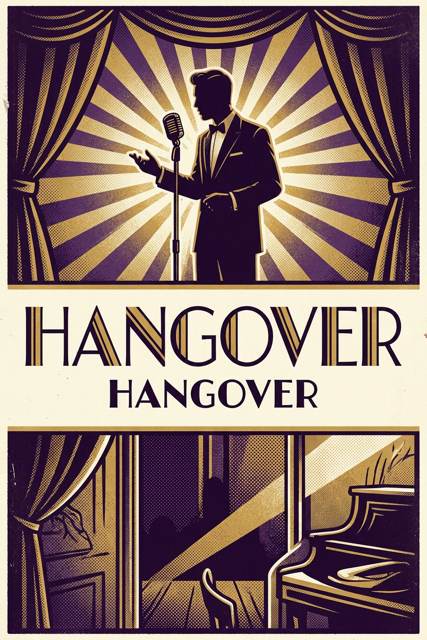 Hangover flyer
