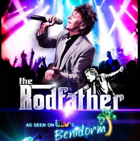 Rod Stewart Show The Rodfather flyer