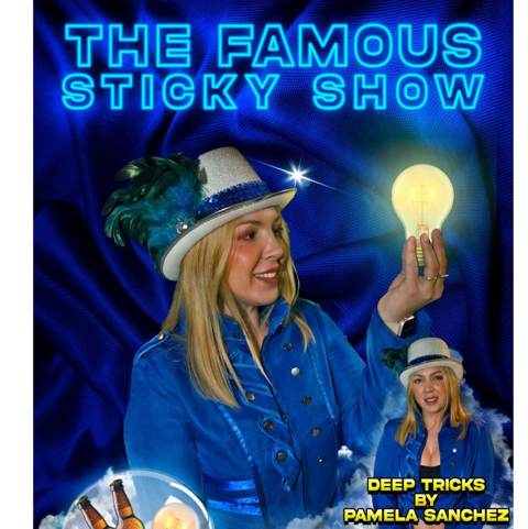 Sticky Show by Pamela Sanchez flyer