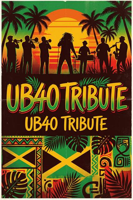 UB40 Tribute flyer