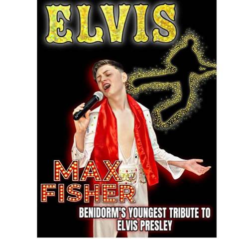 Elvis by Max Fisher flyer