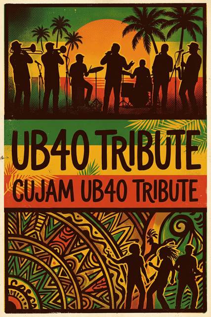 CUJAM UB40 Tribute flyer