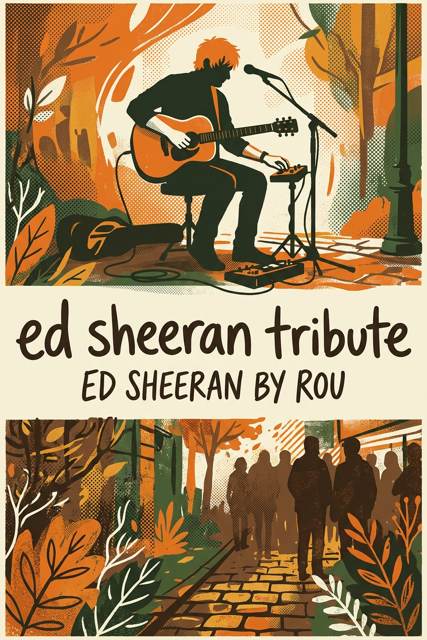 Ed Sheeran By Rou flyer