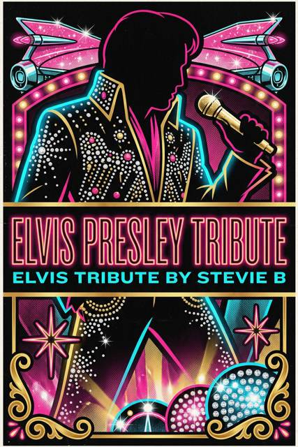 Elvis Tribute by Stevie B flyer