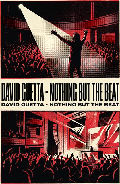 David Guetta - Nothing but the Beat flyer