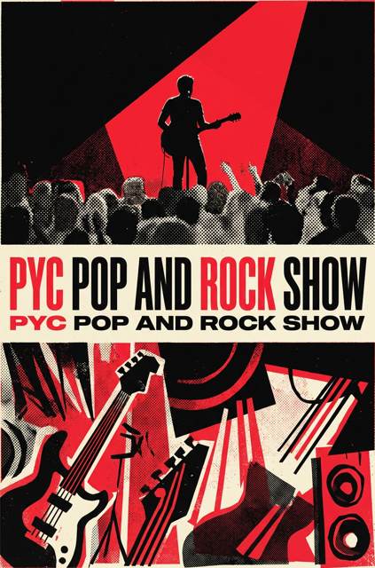 PYC Pop and Rock Show flyer