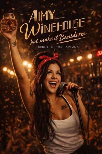Amy Winehouse Tribute by Roxy Campana flyer