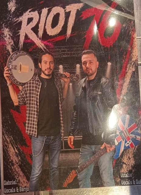 Riot 76 flyer