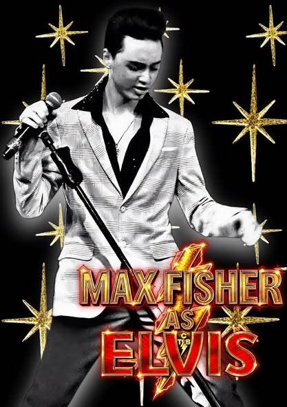 Elvis by Max Fisher flyer