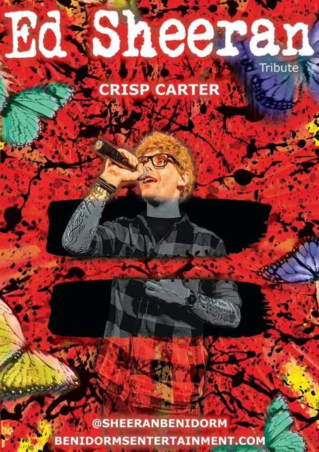 Ed Sheeran Tribute: the act's own poster, The Red Lion 2 (Rincon)