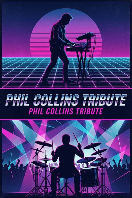 Phil Collins Tribute flyer