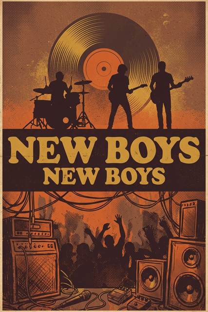 New Boys flyer