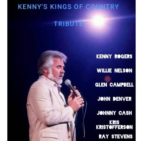 Kennys Kings of Country Tribute flyer