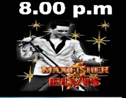 Elvis by Max Fisher flyer